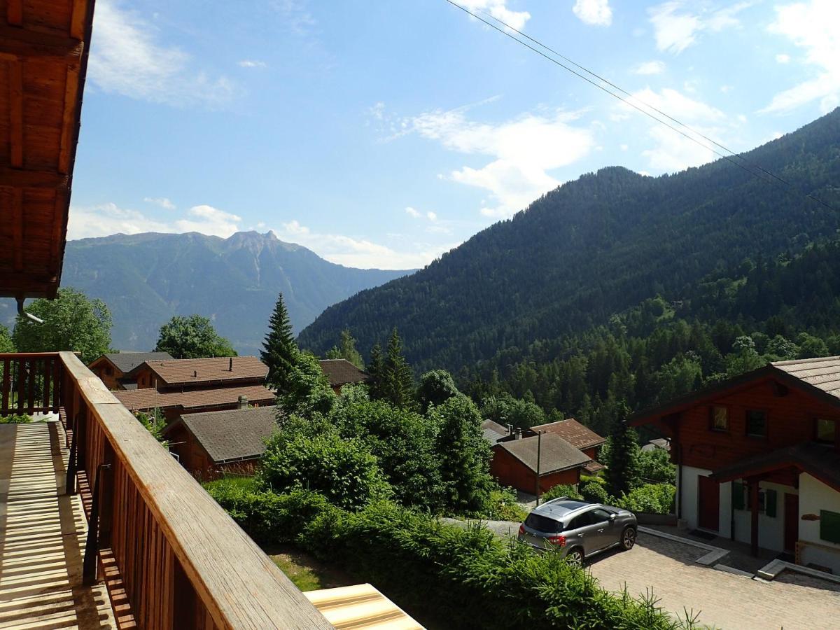 Chalet Le Muguet Villa Ovronnaz Bagian luar foto