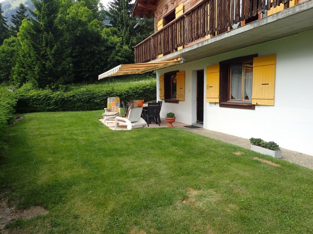 Chalet Le Muguet Villa Ovronnaz Bagian luar foto